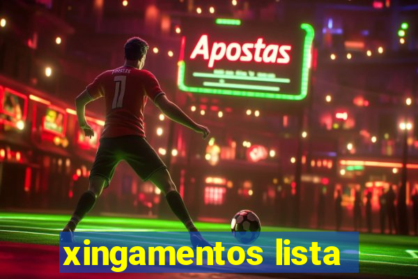 xingamentos lista